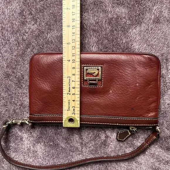 Dooney & Bourke Rich Brown Mini Bag - Picture 14 of 15